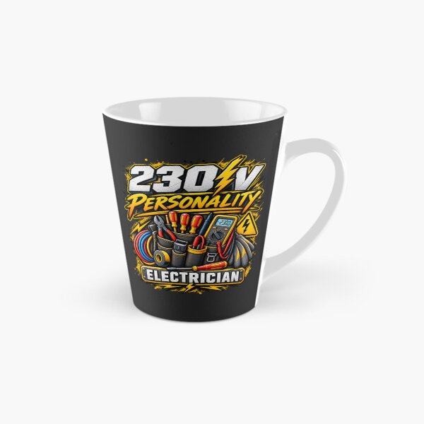 Item preview, 230V Personality – Electrician Humor Design designed and sold by Vision-Vibe.