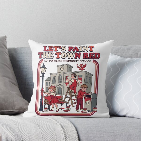 Item preview, Let's paint the town red LFC Liverpool FC Vintage retro 70s aesthetic designed and sold by Red-since-1892.