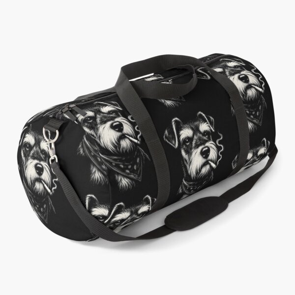 Item preview, Smoking Schnauzer Funny Dog Lover Vintage Canine Humor designed and sold by Blok45.