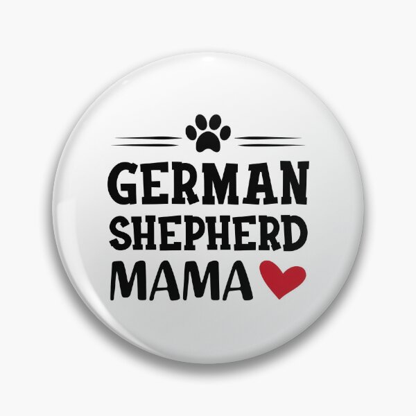 Item preview, German Shepherd Mama Paw Heart Dog Lover designed and sold by SoyLamderma.