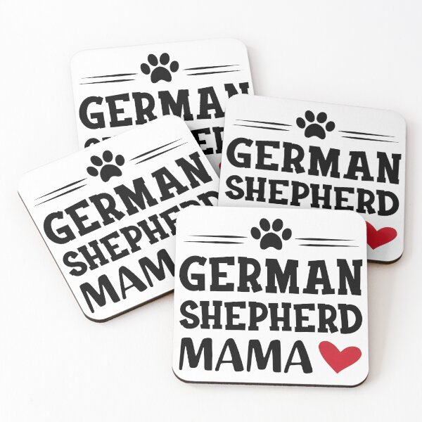 Item preview, German Shepherd Mama Paw Heart Dog Lover designed and sold by SoyLamderma.