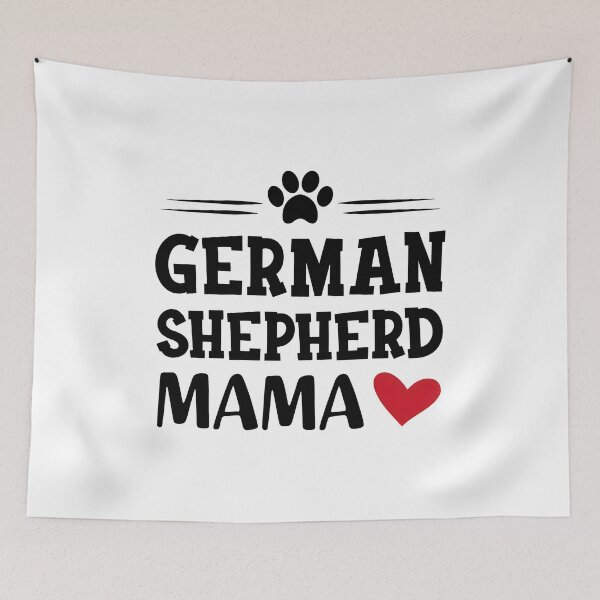 Item preview, German Shepherd Mama Paw Heart Dog Lover designed and sold by SoyLamderma.