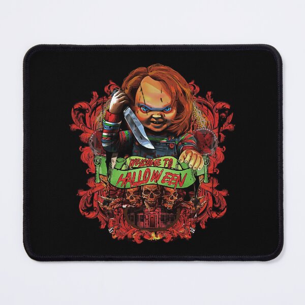 Item preview, Red Gothic Frame Evil Killer Doll Spooky Season designed and sold by Anselle.