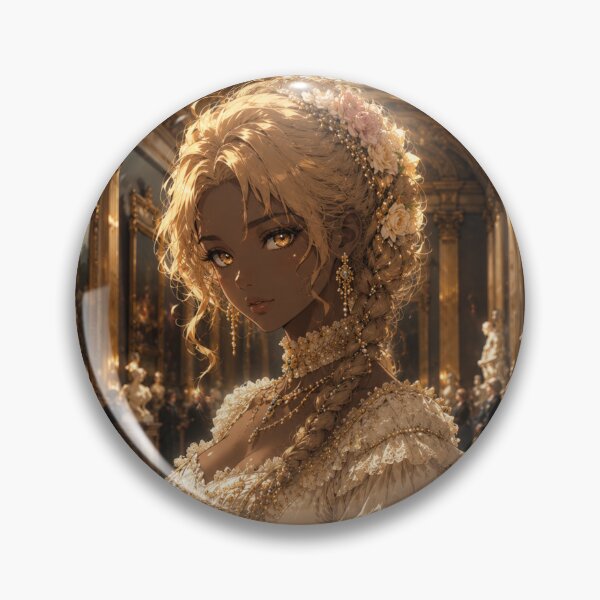 Item preview, Majestic Black Queen in Golden Palace Anime Art designed and sold by unboxedbyJuls.