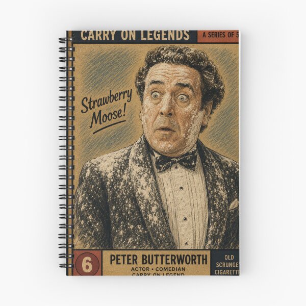 Item preview, Peter Butterworth - Carry On Trading Cards designed and sold by halibutgoatramb.