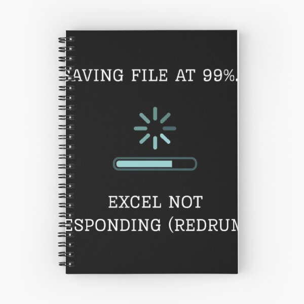 Item preview, Excel Not Responding Redrum Funny Office Horror Parody designed and sold by Mircea786.