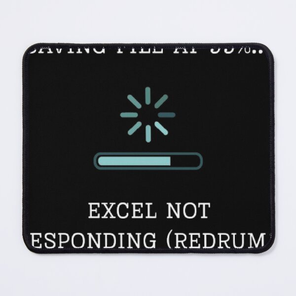 Item preview, Excel Not Responding Redrum Funny Office Horror Parody designed and sold by Mircea786.
