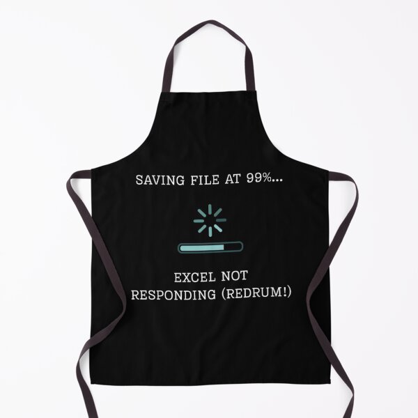 Item preview, Excel Not Responding Redrum Funny Office Horror Parody designed and sold by Mircea786.
