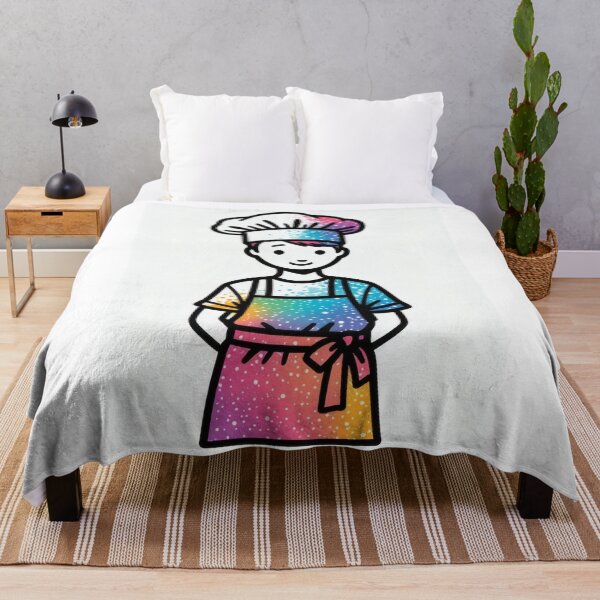 Item preview, Little chef with colorful apron and hat designed and sold by Mianku | Für das Leben.