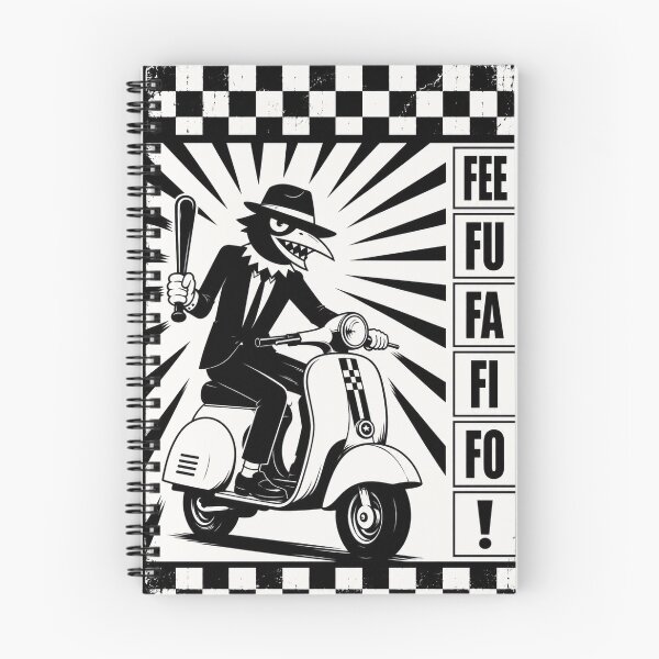 Item preview, Mr. Raven Rides Again – Fee Fu Fa Fi Fo! | 2 Tone Ska Noir designed and sold by Second Thought Studio.