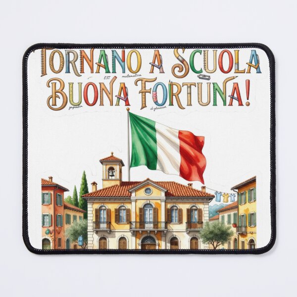 Item preview, Italy Back To School Sticker designed and sold by Imaginarium of Chaos falcon88 .