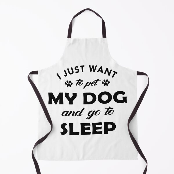 Item preview, I Just Want To Pet My Dog And Go To Sleep designed and sold by SoyLamderma.