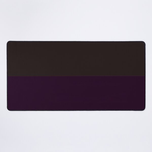 Item preview, Minimalist Dark Espresso and Deep Plum Purple Color Block designed and sold by pluielegere.