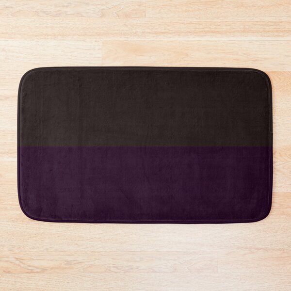 Item preview, Minimalist Dark Espresso and Deep Plum Purple Color Block designed and sold by pluielegere.