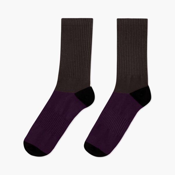 Item preview, Minimalist Dark Espresso and Deep Plum Purple Color Block designed and sold by pluielegere.