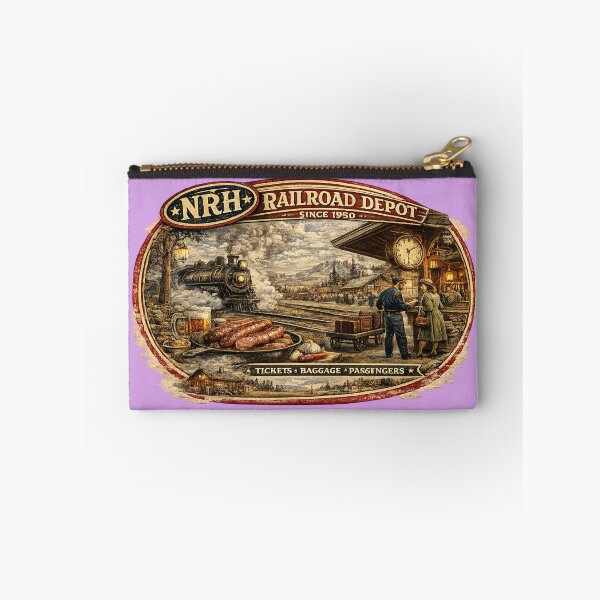 Item preview, Vintage US Railway Station Sign designed and sold by Normandy Road Heritage.