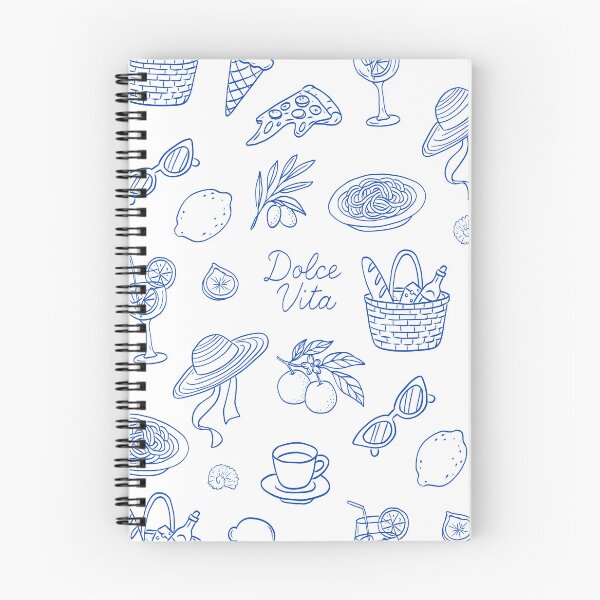 Item preview, Dolce Vita Italian Line Art Pattern designed and sold by jianina-alondra.