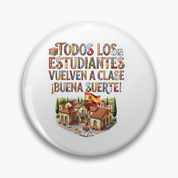 Item preview, Spain Back To School Sticker designed and sold by Imaginarium of Chaos falcon88 .