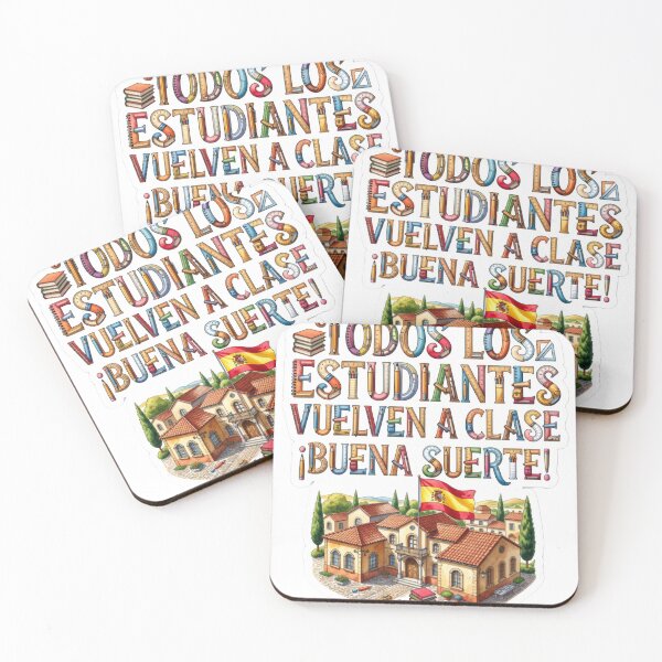 Item preview, Spain Back To School Sticker designed and sold by Imaginarium of Chaos falcon88 .