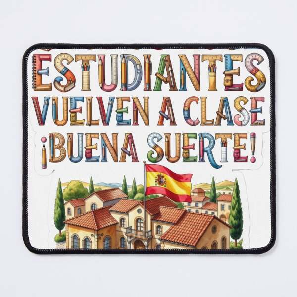 Item preview, Spain Back To School Sticker designed and sold by Imaginarium of Chaos falcon88 .