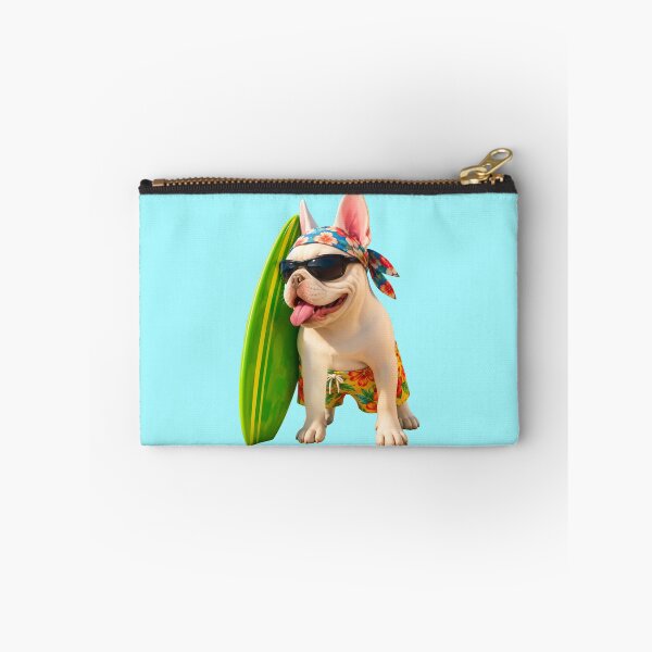 Item preview, French Bulldog ‘SURFING DUDE’ designed and sold by SmARTNiki.