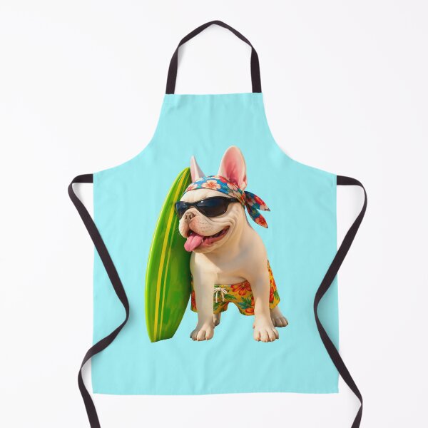 Item preview, French Bulldog ‘SURFING DUDE’ designed and sold by SmARTNiki.