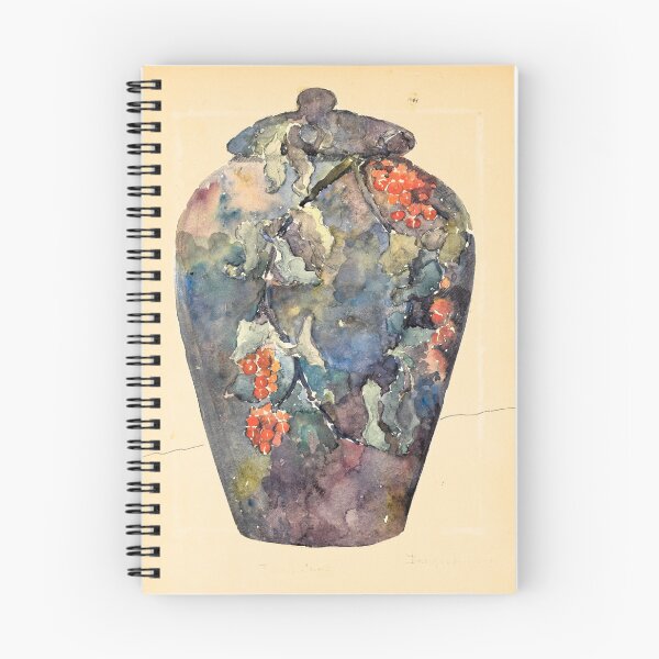 Item preview, Design for Enamel "Hawthorn" covered jar by Louis C. Tiffany designed and sold by SHappe.