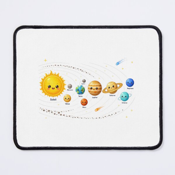 Item preview, Kawaii Solar System designed and sold by Lolilas.