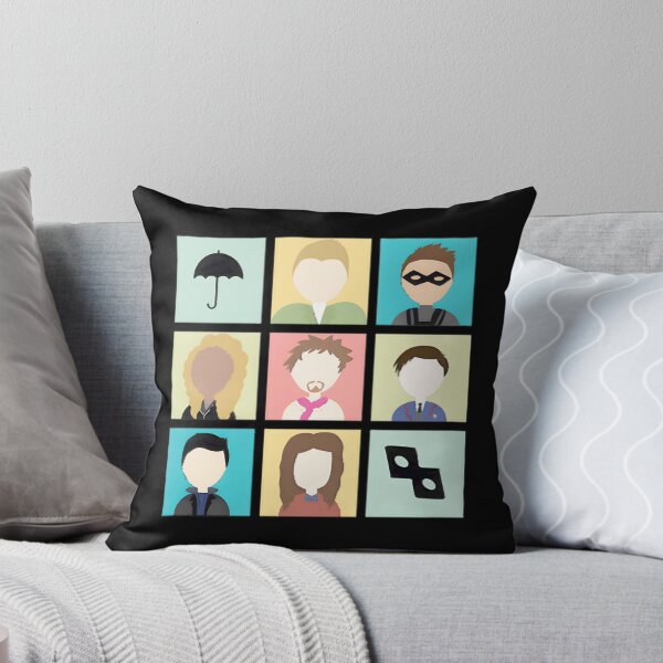 Item preview, The Umbrella Academy Color Icons designed and sold by dagdagcarole.