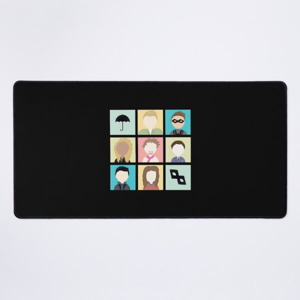 Item preview, The Umbrella Academy Color Icons designed and sold by dagdagcarole.