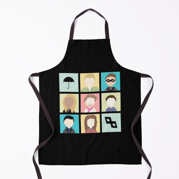 Item preview, The Umbrella Academy Color Icons designed and sold by dagdagcarole.