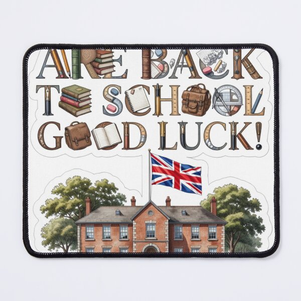 Item preview, England Back To School Sticker designed and sold by Imaginarium of Chaos falcon88 .