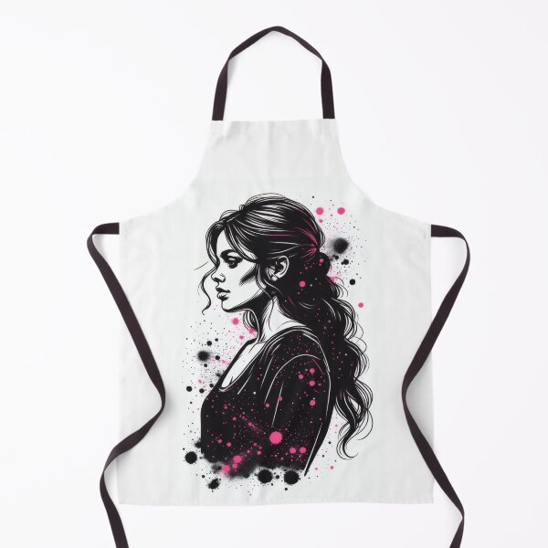 Item preview, Dark curls, gentle gaze, mystery in her heart designed and sold by Mianku | Für das Leben.
