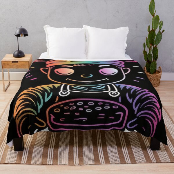 Item preview, A colorful chef proudly displays his delicious creation. designed and sold by Mianku | Für das Leben.