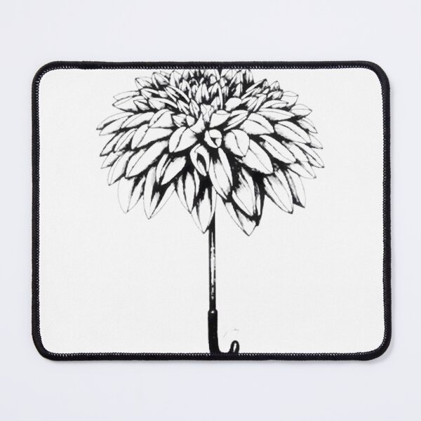 Item preview, Floral Umbrella Bloom Sketch designed and sold by dagdagcarole.