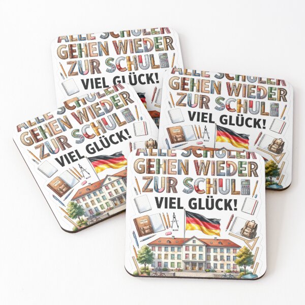 Item preview, Germany Back To School Sticker designed and sold by Imaginarium of Chaos falcon88 .