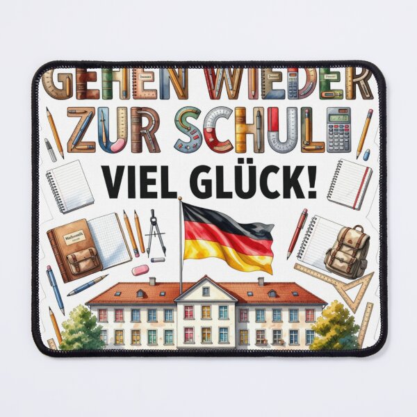 Item preview, Germany Back To School Sticker designed and sold by Imaginarium of Chaos falcon88 .