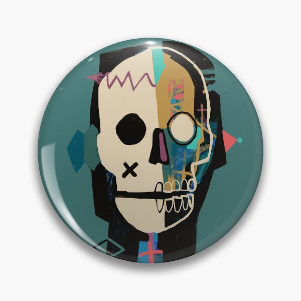 Item preview, Abstract Glitch Skull Portrait designed and sold by MikZviagin.