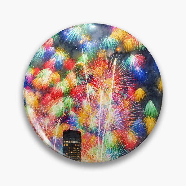Item preview, Lake Biwa Great Fireworks Festival designed and sold by HOMETOWN86.