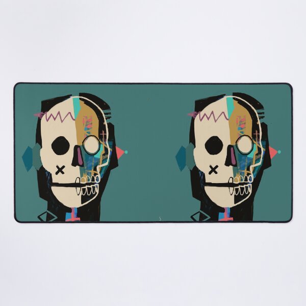 Item preview, Abstract Glitch Skull Portrait designed and sold by MikZviagin.