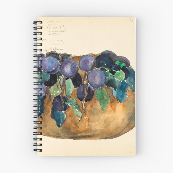 Item preview, Design for Enamel "Plum" Bowl by Louis C. Tiffany designed and sold by SHappe.