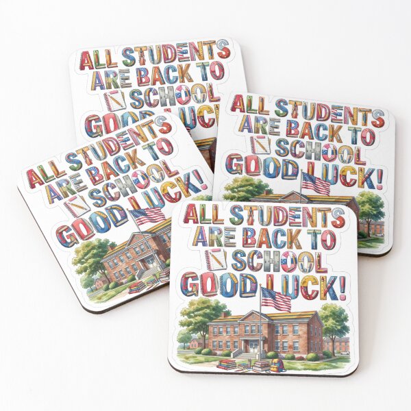 Item preview, USA Back To School Sticker designed and sold by Imaginarium of Chaos falcon88 .