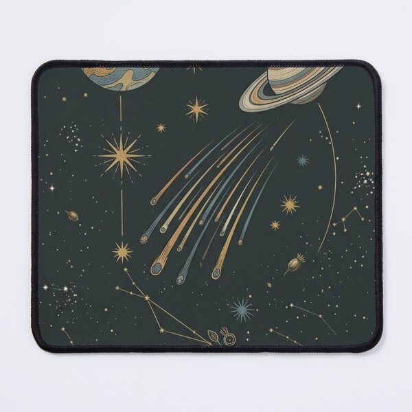 Item preview, Retro Solar System – Mid-Century Modern Planets & Stars Vintage Space Art Print designed and sold by @SHINTOSARTSTORE.