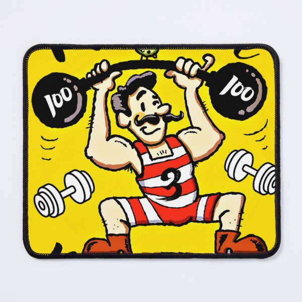 Item preview, The Moustache Muscleman designed and sold by DEZINOMANIA.