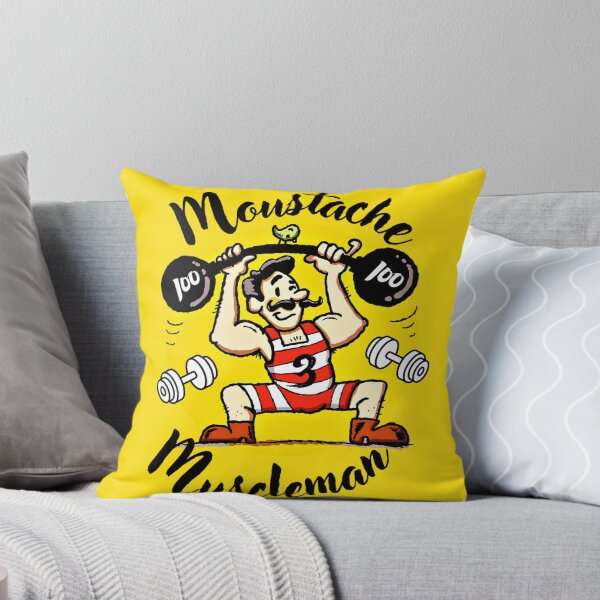 Item preview, The Moustache Muscleman designed and sold by DEZINOMANIA.