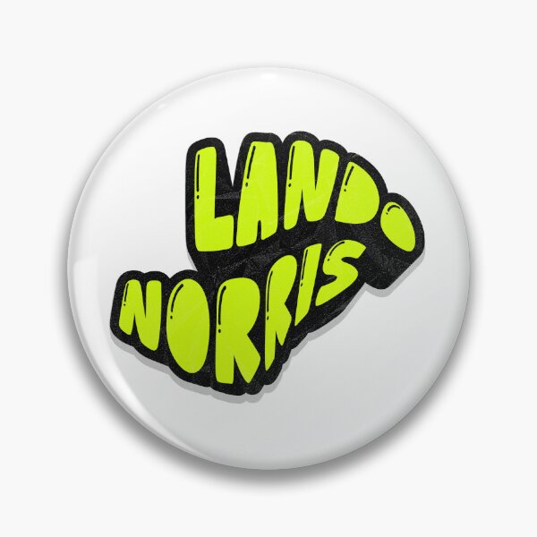 Item preview, Lando Norris (Black Outline) designed and sold by BTWCards.