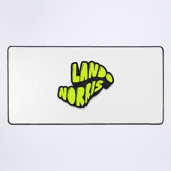 Artikelvorschau, Lando Norris (Black Outline) entworfen und verkauft von BTWCards.