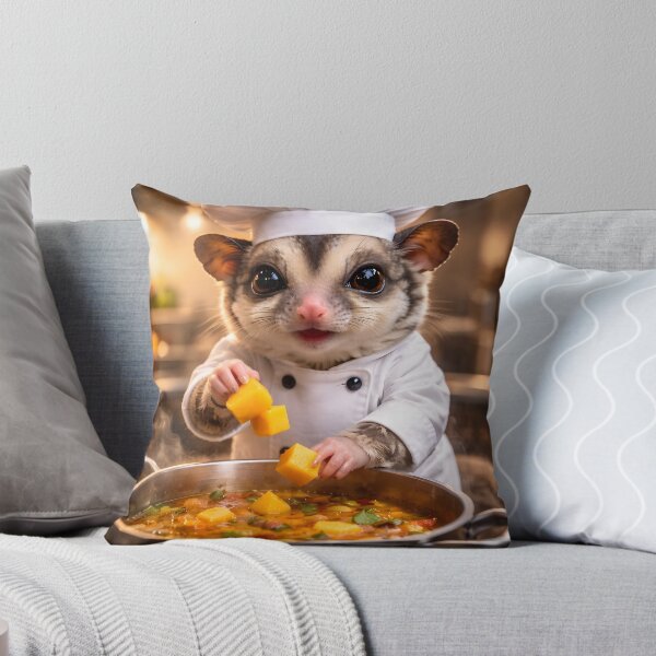 Item preview, Sugar Glider Chef — Cute Animal Cooking Art designed and sold by OneStepFromArt.