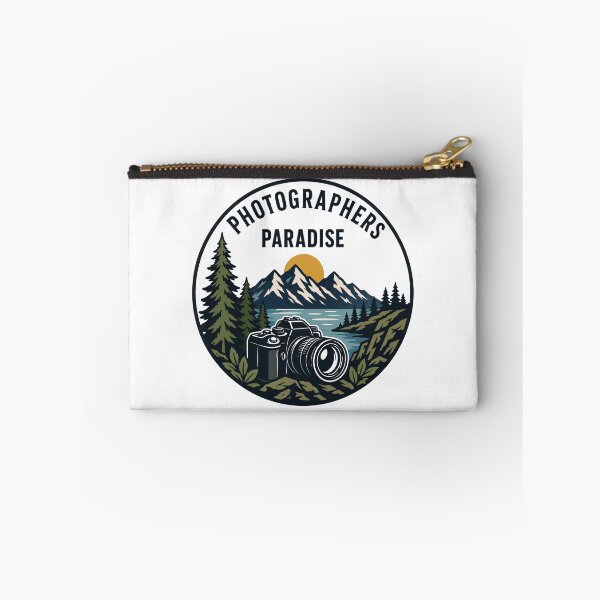 Item preview, Photographers Paradise - Vintage Outdoor Mountain Camera Badge designed and sold by TontikDesign.