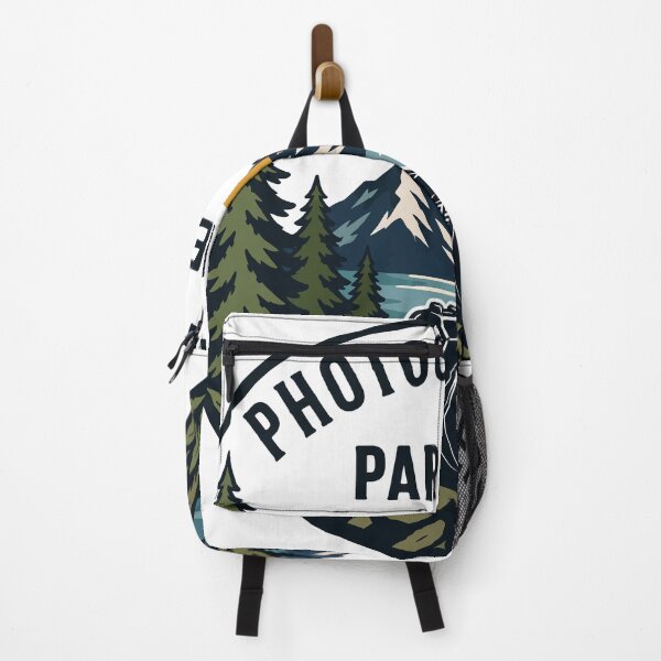 Item preview, Photographers Paradise - Vintage Outdoor Mountain Camera Badge designed and sold by TontikDesign.